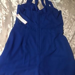 Royal blue Romper